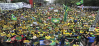 Los partidarios de Bolsonaro salen a las calles de Brasil antes del veredicto. Lula reclama soberanía contra Trump.
