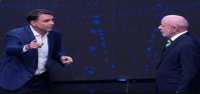 Lula y Flávio Bolsonaro, de Brasil, intercambian duras críticas en el primer debate, a pocos días de la segunda vuelta de las elecciones presidenciales.