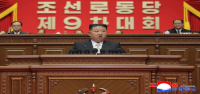 Kim abre congreso del partido con un elogio a la economía y al peso regional de Corea del Norte