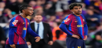 El Barcelona intenta reagruparse tras las derrotas consecutivas en la Champions League y el Clásico de la liga española.