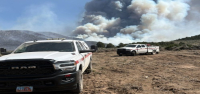 Las condiciones de calor, viento y sequía provocan incendios forestales en el oeste de Estados Unidos.