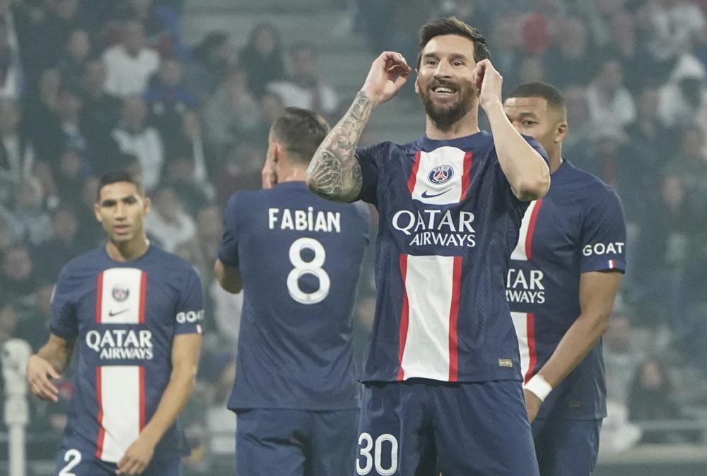 Con gol de Messi a pase de Neymar PSG supera a Lyon