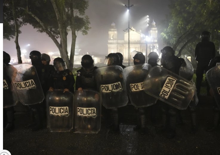 Guatemala manifestantes