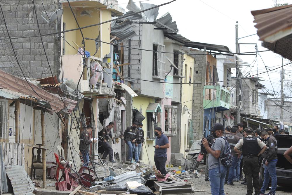 explosión Ecuador