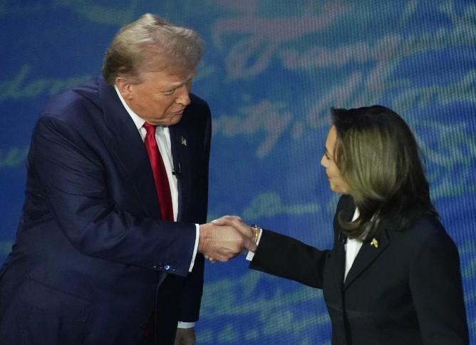 HarrisTrump esfuerzo