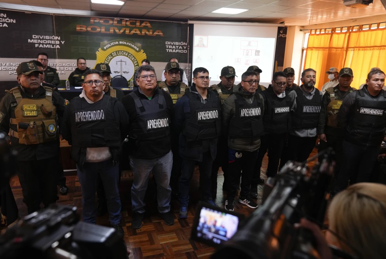 Bolivia aprehendidos