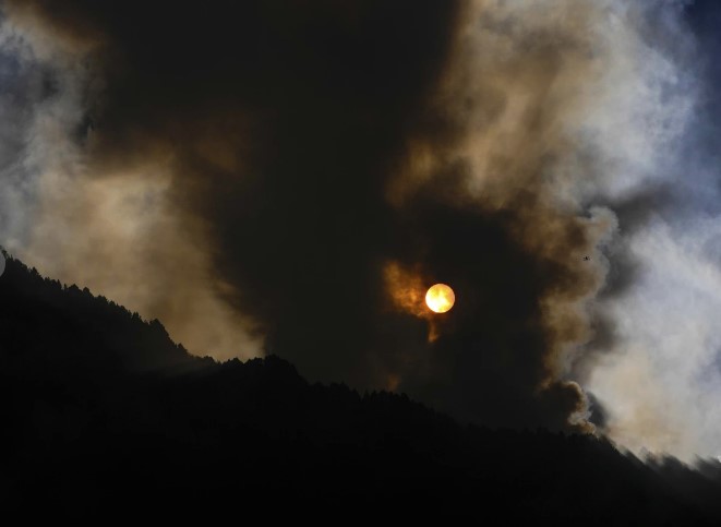 Incendio Colombia