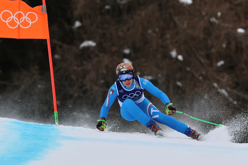 la italiana federica brignone completa