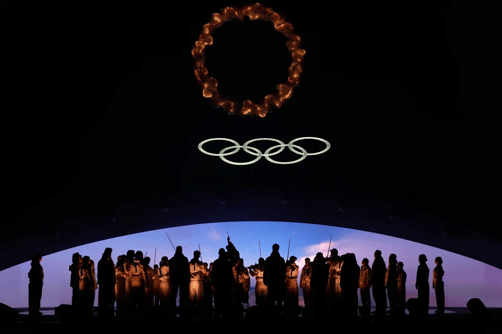 los juegos olimpicos de invierno cierran en la arena