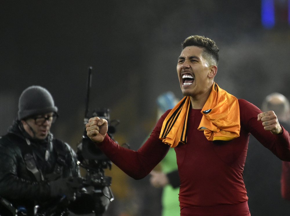 Firmino y Alisson, clave en triunfo de Liverpool ante Wolves