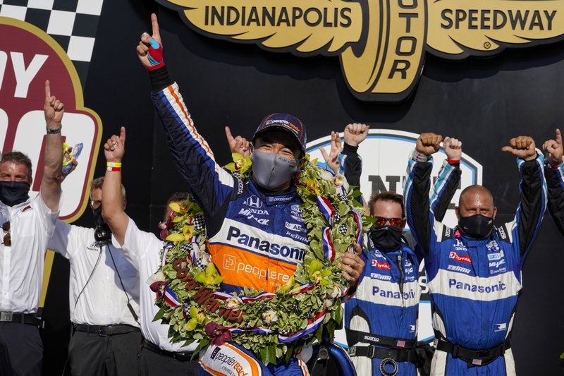 Takuma Sato gana las 500 Millas de Indianápolis por 2da vez