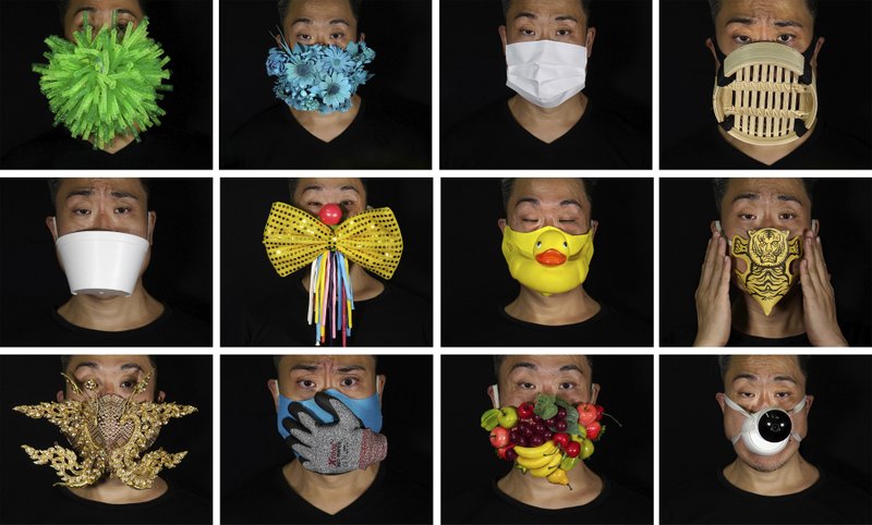 AP Fotos: Máscaras de la pandemia y protestas en Hong Kong