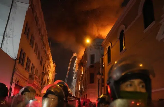 Protesta Peru