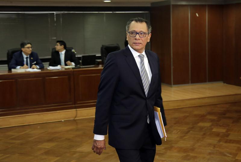 exvicepresidente Jorge Glas