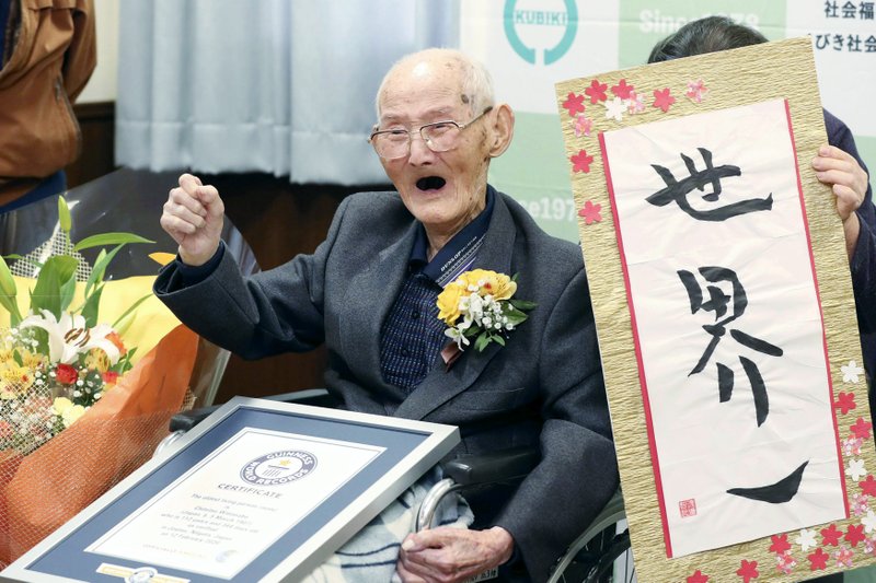 Guinness: japonés de 112 años, el hombre más viejo del mundo