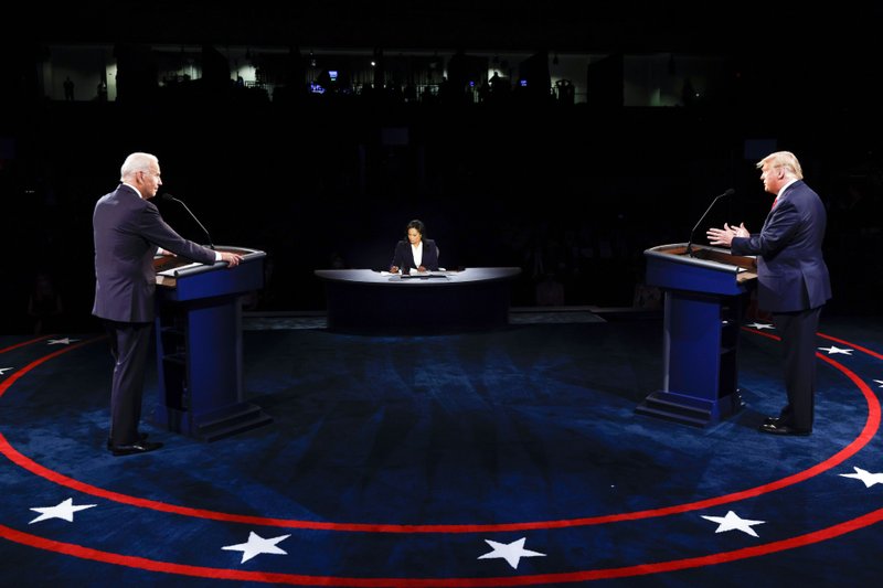 Trump y Biden debaten sobre coronavirus, clima y racismo