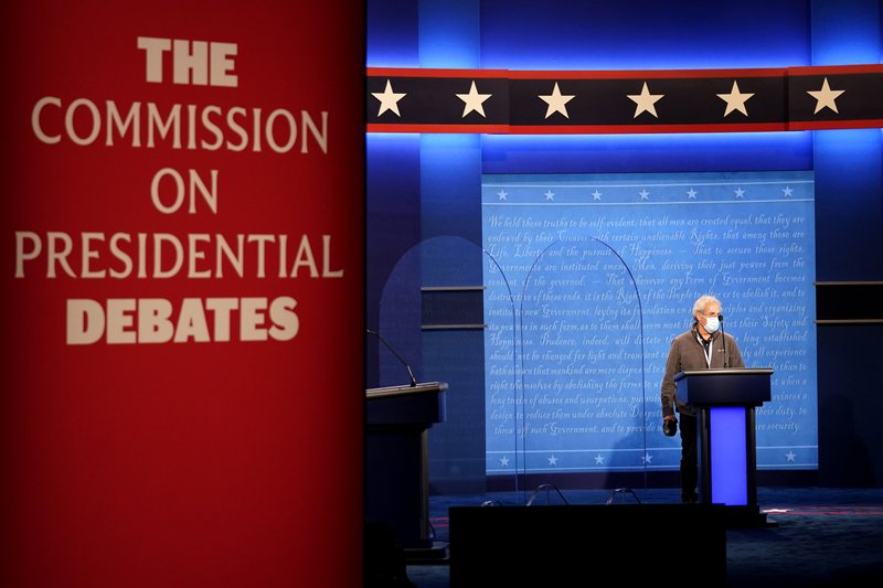 Trump y Biden se preparan para su último debate