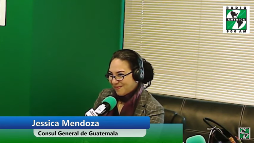 Jessica Mendoza, Consul General de Guatemala